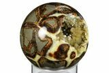 Bargain, Crystal Filled, Polished Septarian Sphere - Utah #170323-3